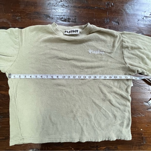 Playboy By PacSun Terry Cloth Long Sleeve T-Shirt size Small - Picture 6 of 10